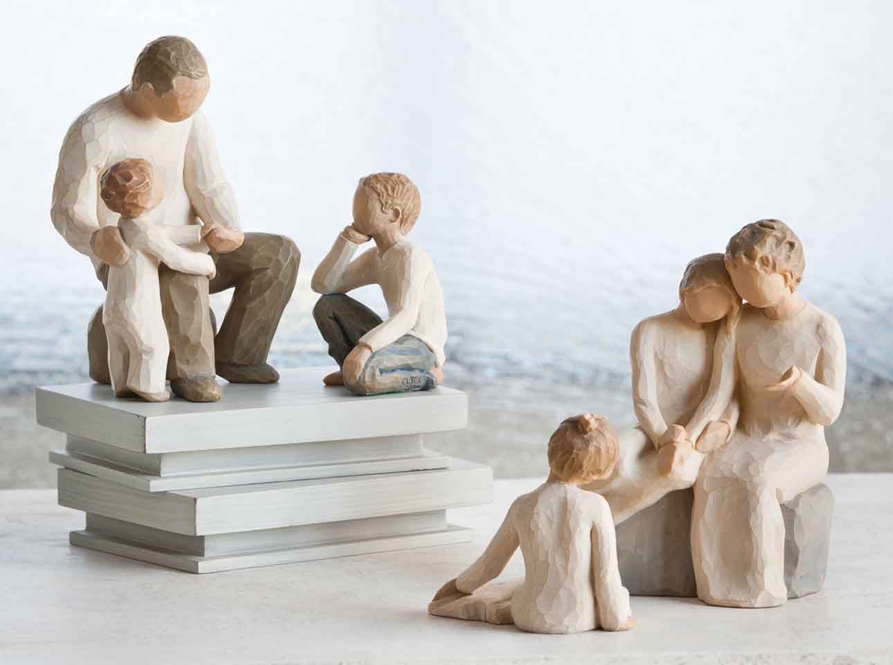 Willow Tree Grandparent Figurines Carved by Susan Lordi
