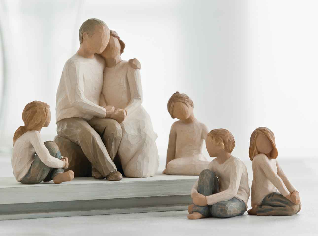 Willow Tree Grandparent Figurines Carved by Susan Lordi