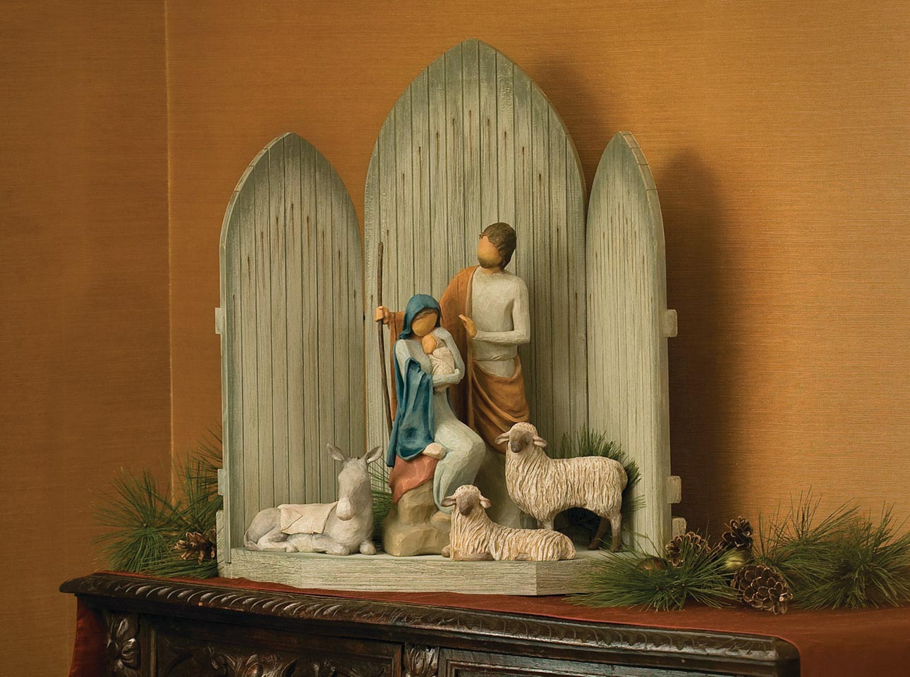 shop sculptures nativities the christmas story willow tree willow tree christmas story